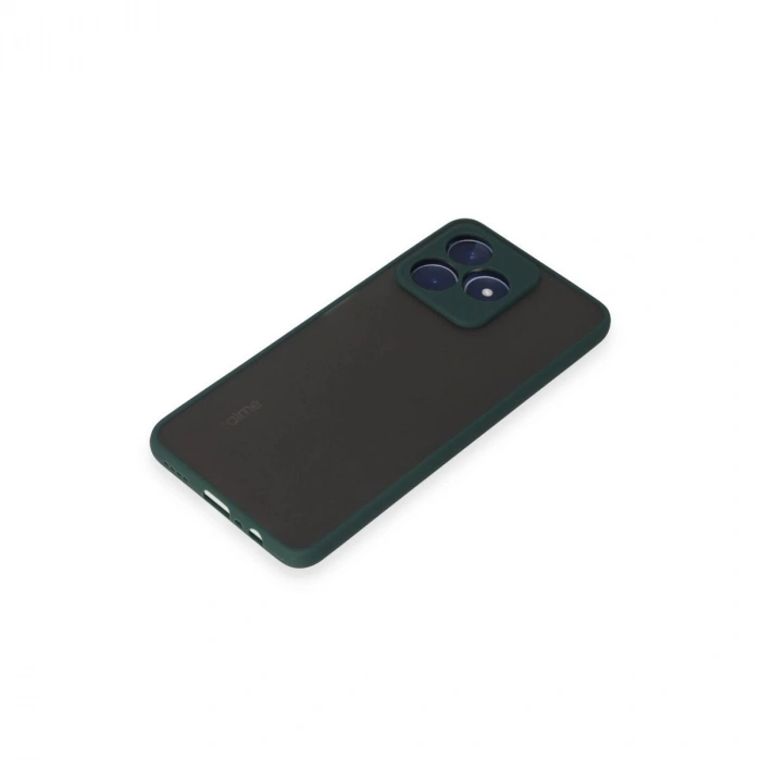 Realme C53 Kılıf Montreal  Kapak - Yeşil