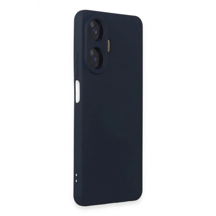 Realme C55 Kılıf Nano İçi Kadife  - Lacivert
