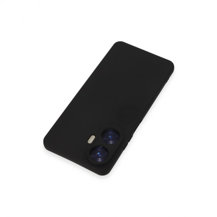 Realme C55 Kılıf Nano İçi Kadife  - Siyah