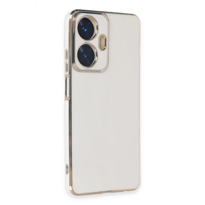 Realme C55 Kılıf Volet  - Beyaz