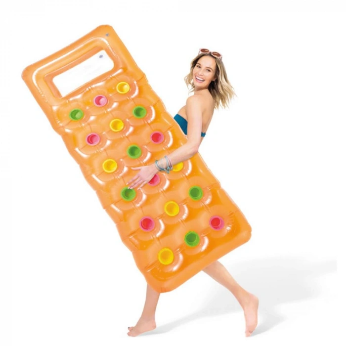 - RENKLİ PENCERELİ BARDAKLI YATAK 188 CM  - 1 ADET
