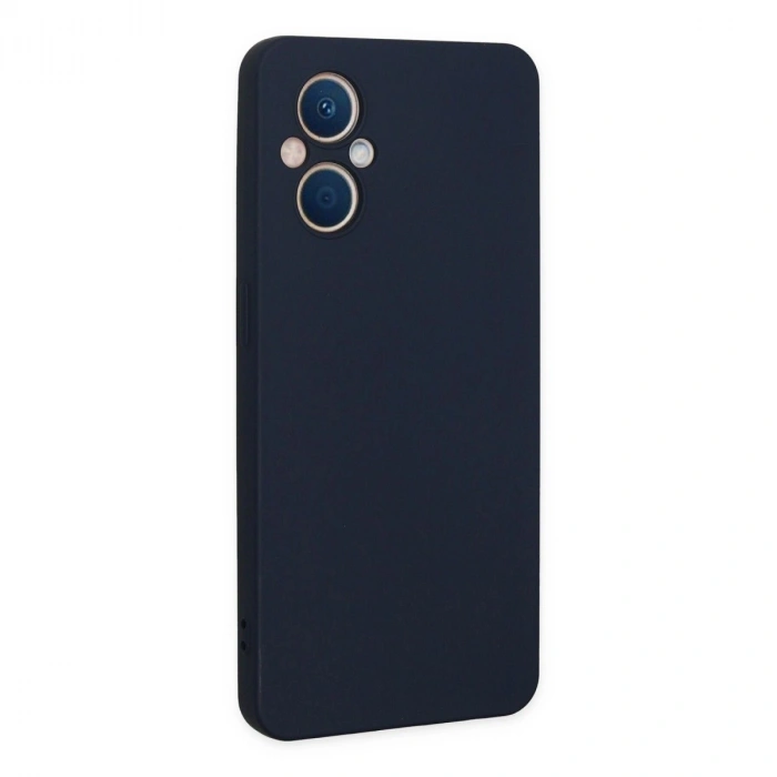 Reno 7 Lite Kılıf Nano İçi Kadife  - Lacivert