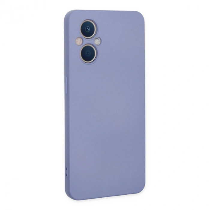Reno 7 Lite Kılıf Nano İçi Kadife  - Lila