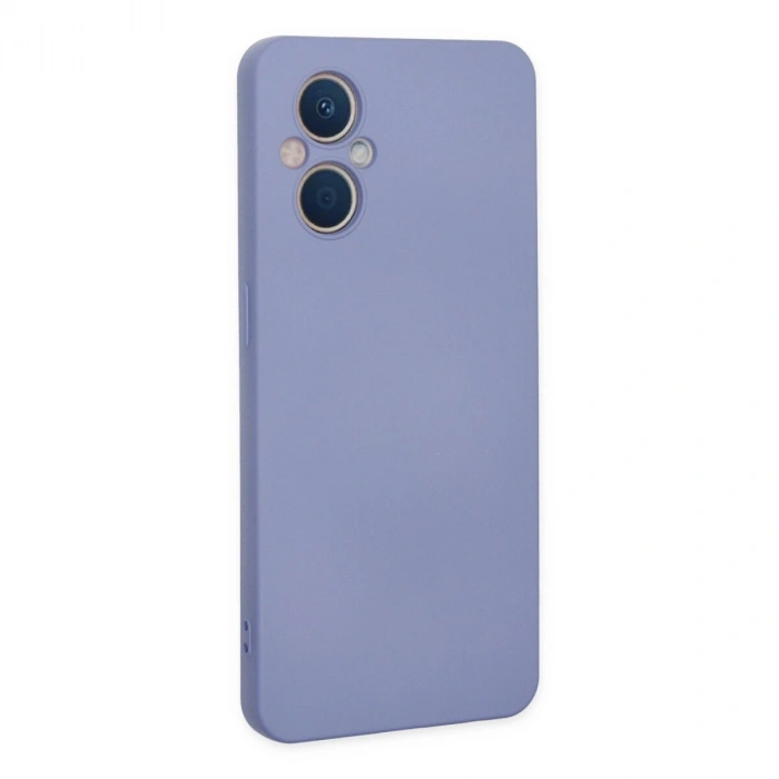 Reno 7 Lite Kılıf Nano İçi Kadife  - Lila