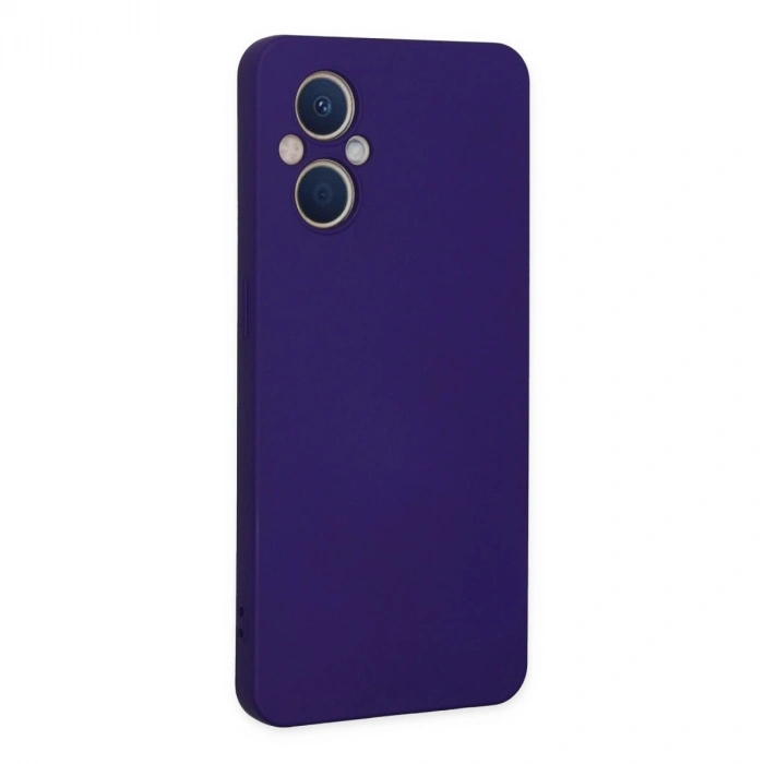 Reno 7 Lite Kılıf Nano İçi Kadife  - Mor