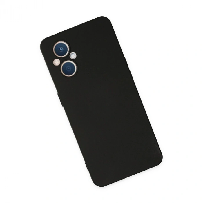 Reno 7 Lite Kılıf Nano İçi Kadife  - Siyah