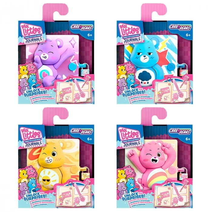 RET23000 Real Littles Care Bears Mini Günlük CDU12-25431