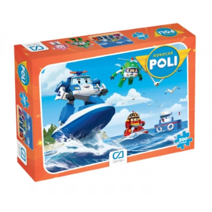 Robocar Puzzle 200