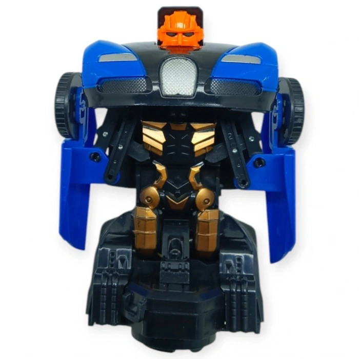 Robota Dönüşen Araba - Pilli Yerde Gezen Spor Araba  - 1 ADET