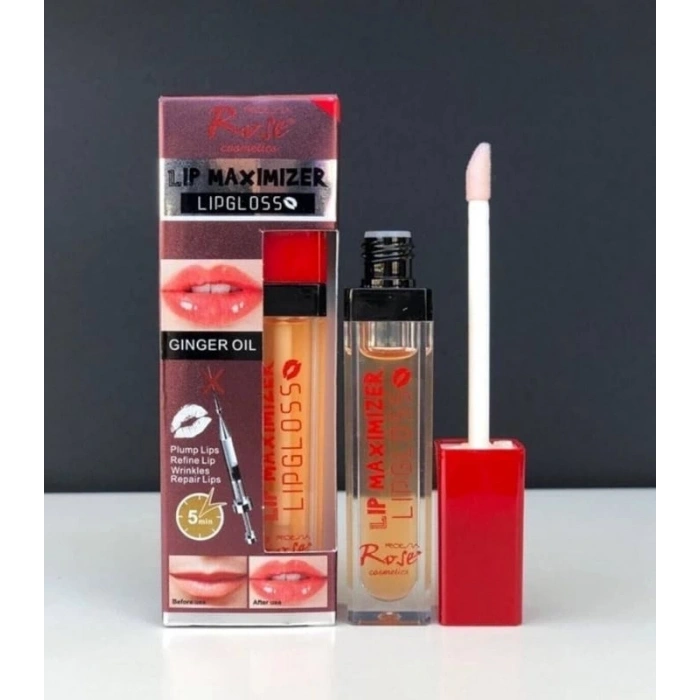 Rose Cosmetics Dudak Dolgunlaştırıcı Doğal Görünüm Dudak Parlatıcısı (  )