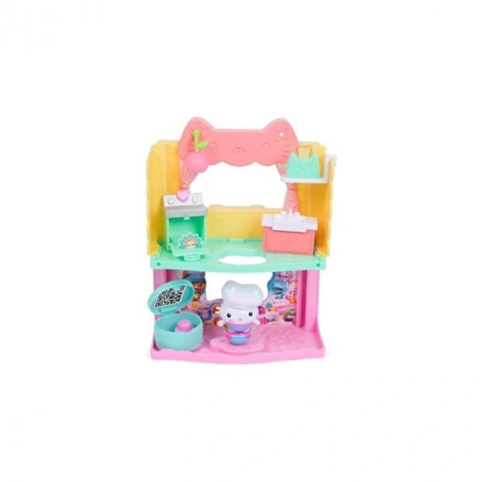 S00006727 SUN-SPM-FİGÜR SET GABBY S DOLLHOUSE MUTFAK SET/BANYO SET 10PRÇ.2A.