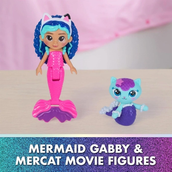 S01009006 SUN-SPM-FİGÜR OYUN SET GABBY S DOLLHOUSE RENKLİ AKVARYUM 12PRÇ.