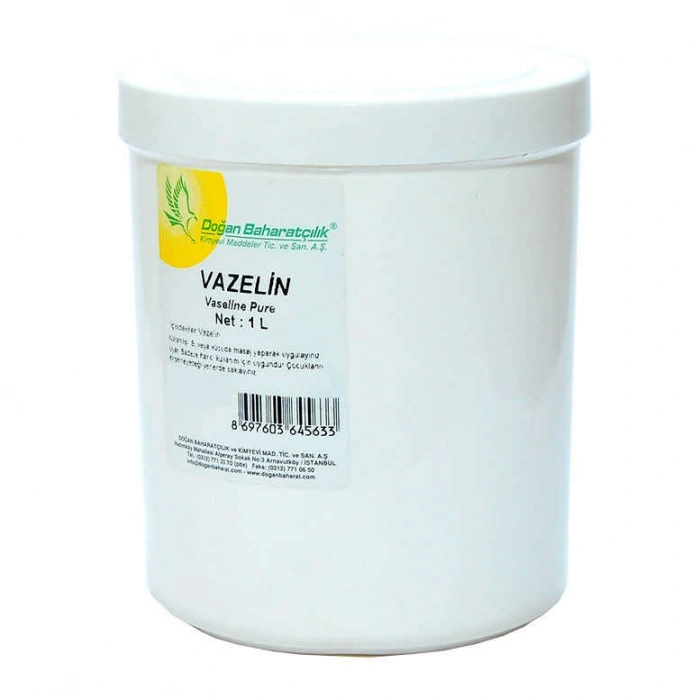 Saf Vazelin Beyaz 1 Lt Pet Kanoz