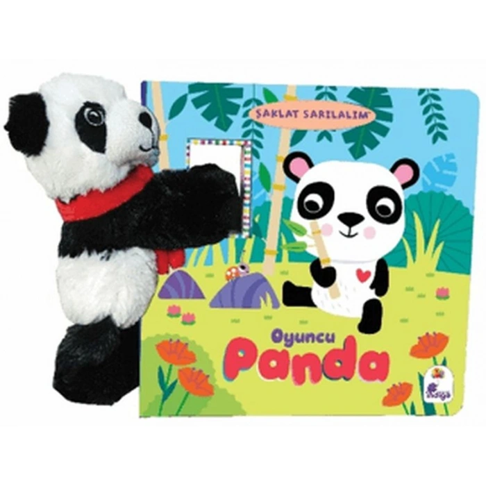 Şaklat Sarılalım - Oyuncu Panda (Oyuncaklı Kitap)