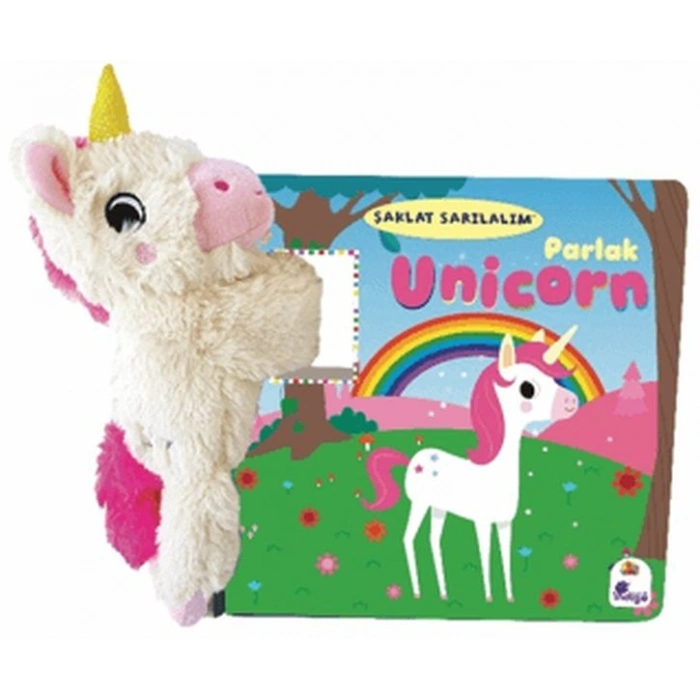 Şaklat Sarılalım - Parlak Unicorn (Oyuncaklı Kitap)