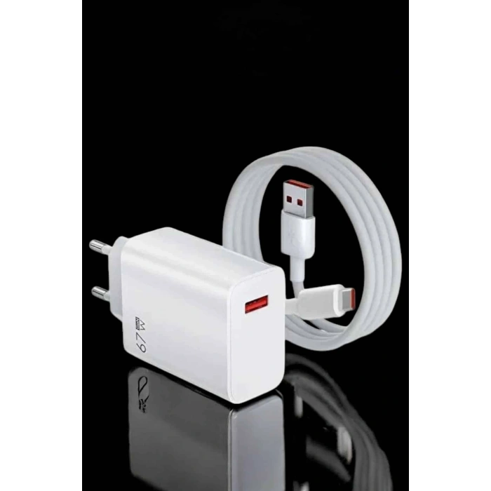 Şarj Aleti Turbo Hızlı 67W TypeC Hızlı Şarj