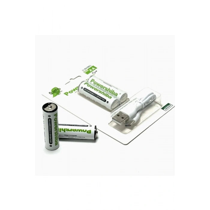 Şarj Edilebilir Pil Type-c Şarjlı Li-ıon Lityum Kalem Pil 2800mah/1.5v/aa Şarjlı Pil