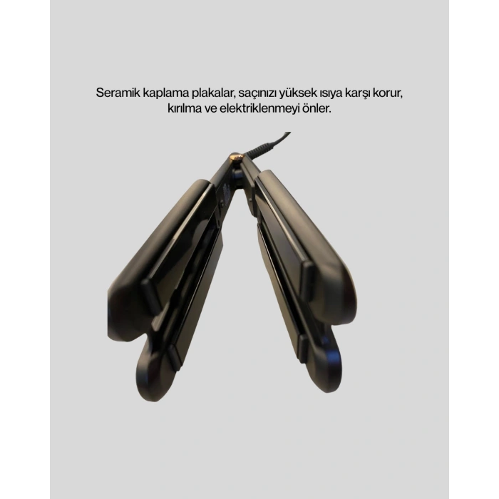 Seramik Plakalı Daling Saç Düzleştirici Kırılma ve Dolanma Önleyici Yeni Nesil