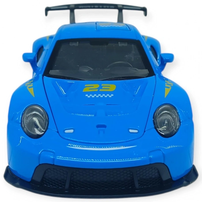Sesli Işıklı Spor Araba 15 cm - 3291D - Mavi - 1 ADET