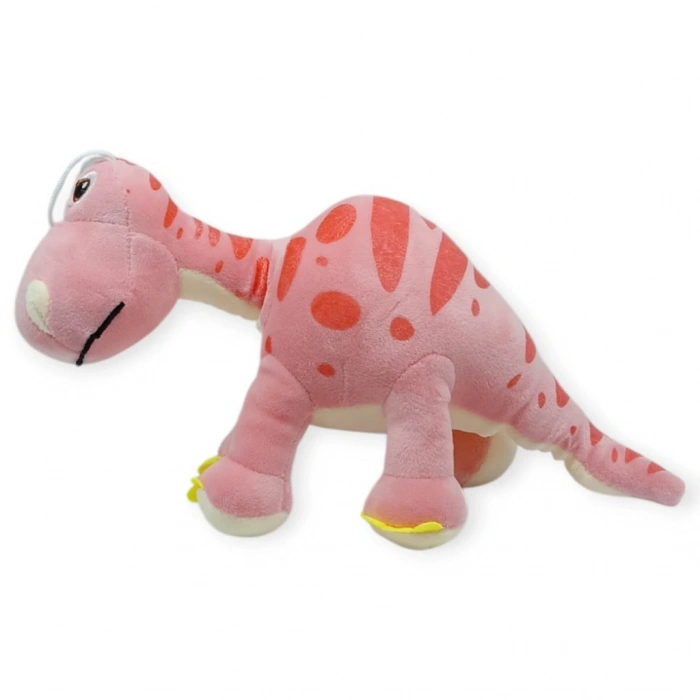 Sevimli Peluş Dinazor Turko Dino 35 cm - Pembe - 1 ADET