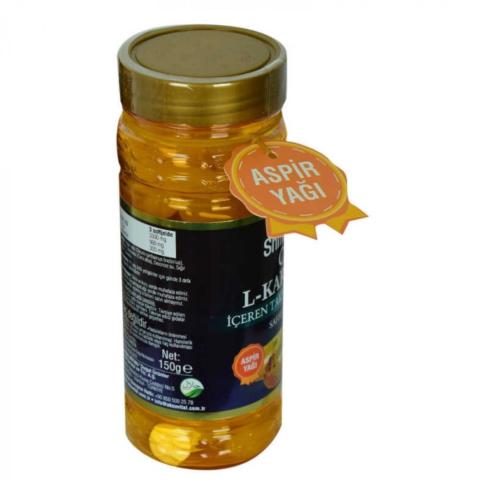 Shiffa Home Cla L-Karnitin Aspir Yağı Yumuşak 1000 Mg x 100
