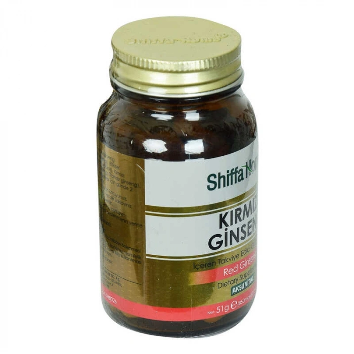 Shiffa Home Kırmızı Ginseng Diyet Takviyesi 850 Mg x 60