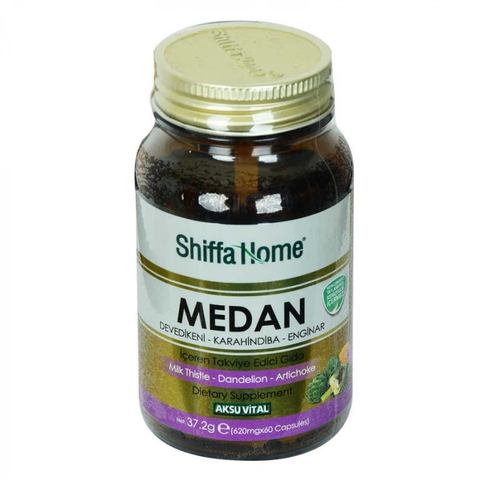 Shiffa Home Medan Devedikeni Karahindiba Enginar 620 Mg x 60