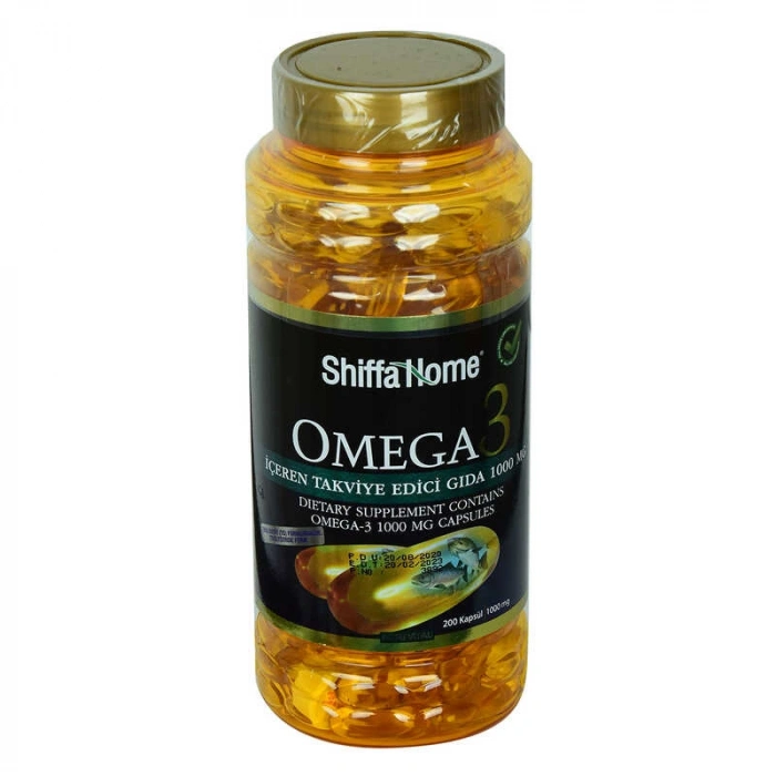 Shiffa Home Omega3 Yumuşak 1000 Mg x 200
