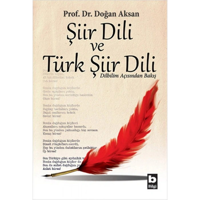 Şiir Dili ve Türk Şiir Dili  Dilbilim Açısından Bakış