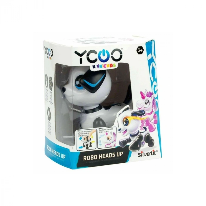 SIL 88523 Silverlit Robo Heads Up Robot Evcil Hayvanlar -Necot