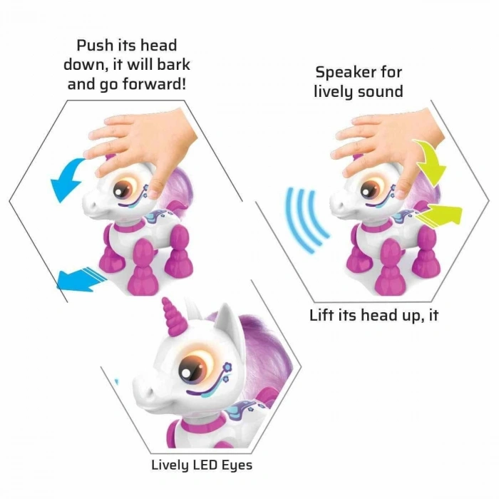 SIL 88523 Silverlit Robo Heads Up Robot Evcil Hayvanlar -Necot