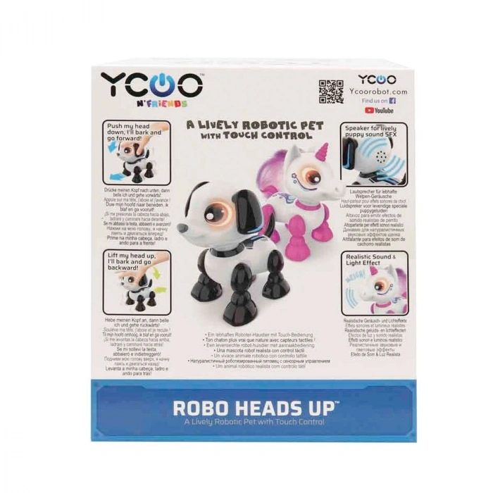 SIL 88523 Silverlit Robo Heads Up Robot Evcil Hayvanlar -Necot