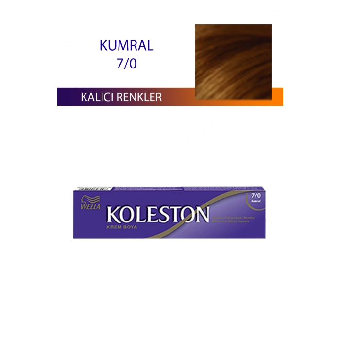 Single Tüp Boya Saç Boyası Kumral 7/0 (74)