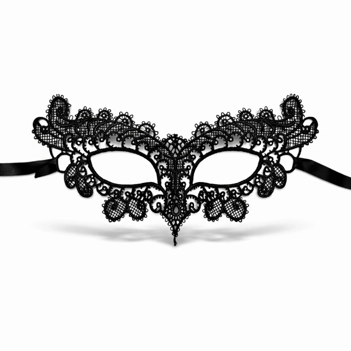 Siyah Dantel Venedik Maskesi Kadın – Zarif Parti & B Maskesi 1 No