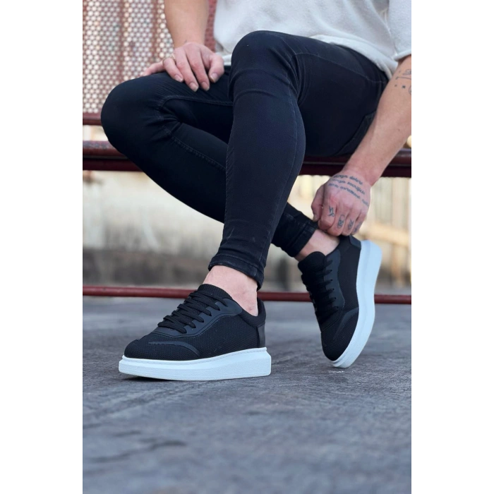 Siyah Triko Erkek Casual Ayakkabı