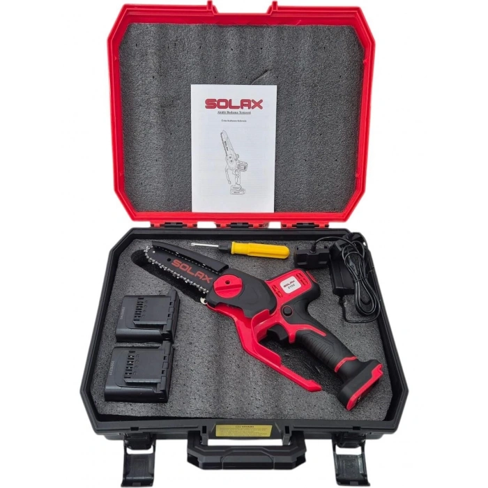 Solax 2102 Akülü Budama Testeresi 21 Volt 15 cm
