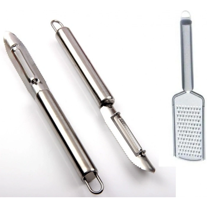 Soyacak Ve Rende 2Li Set Paslanmaz Çelik İnox (74)