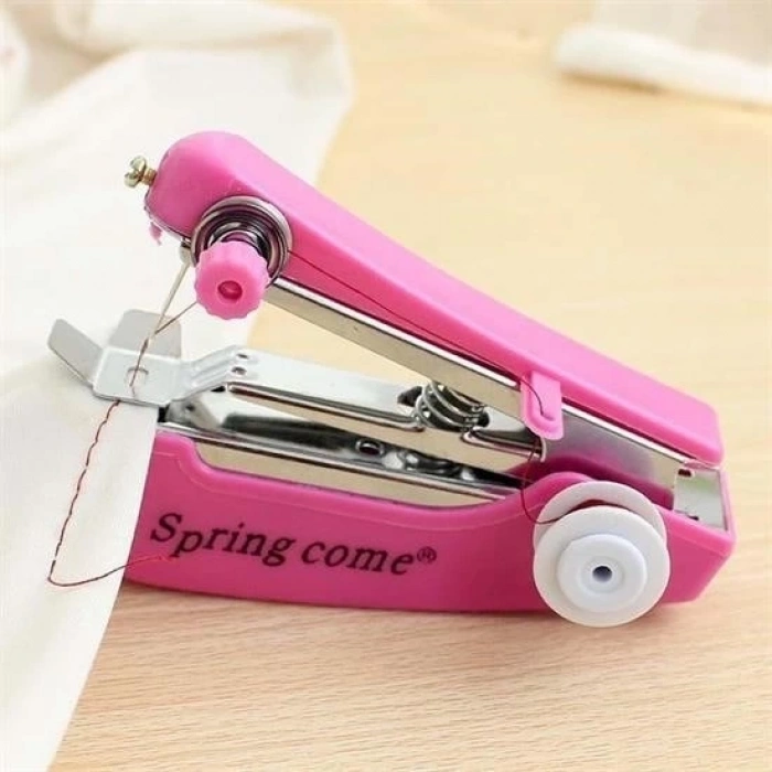Spring Come Mini Kolay Seyehat Ve Ev Tipi El Dikiş Dikme Makinası (  )