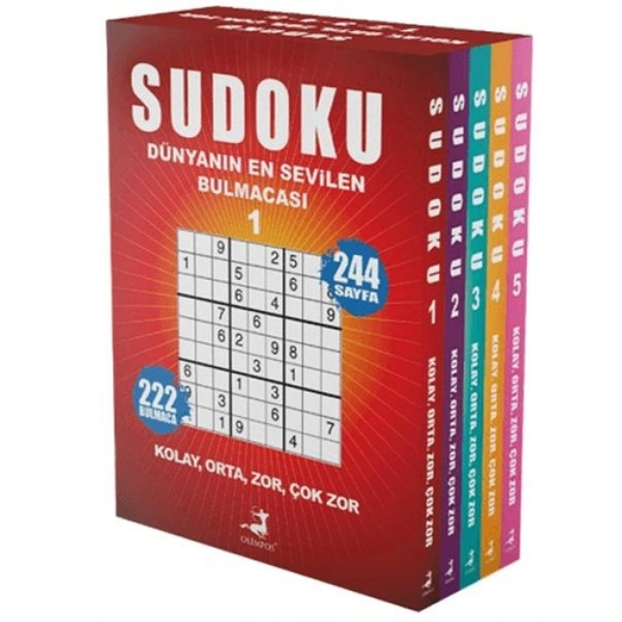 Sudoku 5 Kitap Set