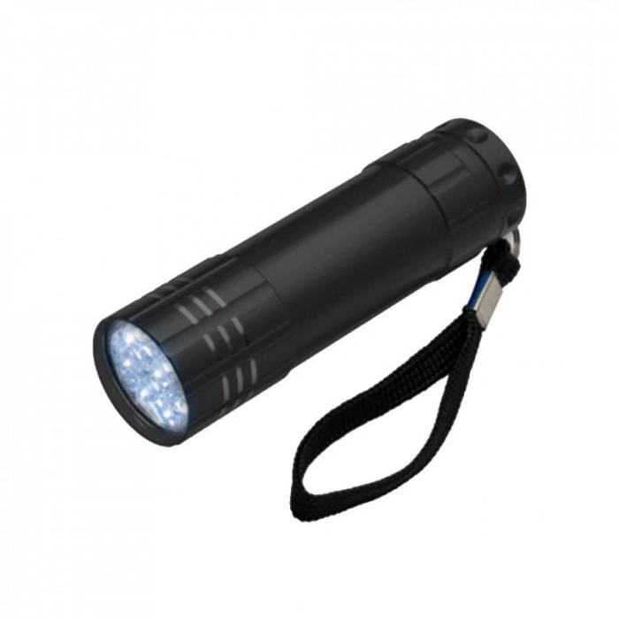 Süper Parlak 9 Ledli Metal Mini El Feneri (74)