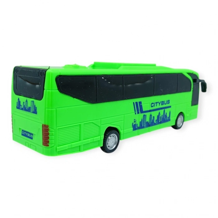 Sürtmeli Tur Otobüsü - 23 cm - Yeşil - 1 ADET