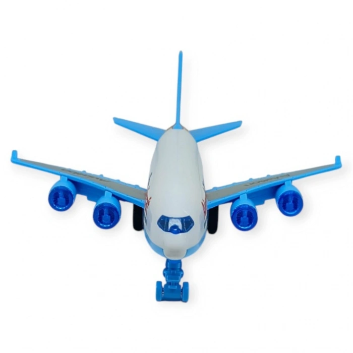 Sürtmeli Yolcu Uçağı 16 cm - Beyaz - 1 ADET