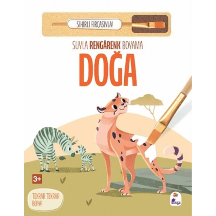 Suyla Rengarenk Boyama - Doğa (Sihirli Fırçasıyla)