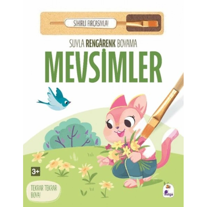 Suyla Rengarenk Boyama - Mevsimler (Sihirli Fırçasıyla)
