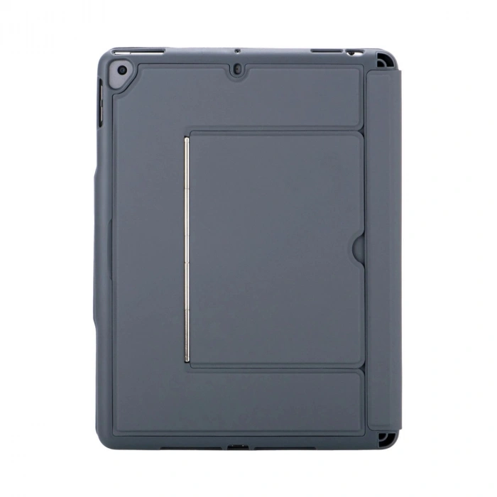 T5506d İpad 10.2 (9.nesil) Kılıf Palermo Ledli Klyeli Standlı Tablet Kılıfı - Siyah