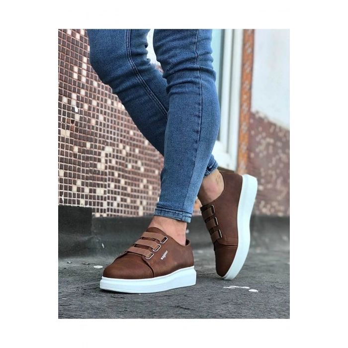 Taba Kalın Taban Casual Erkek Ayakkabı