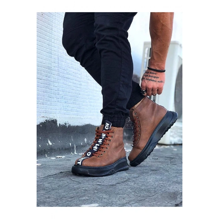 Taba Kömür Erkek Yarım Bilek Bot