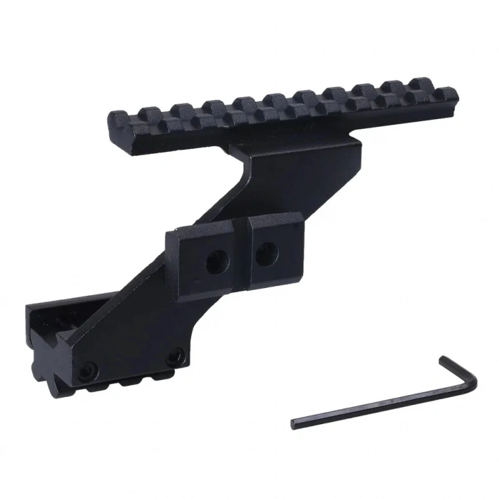 Tabanca Kapsamı Ray Montajı 22mm Picatinny Üst Alt Ray (  )