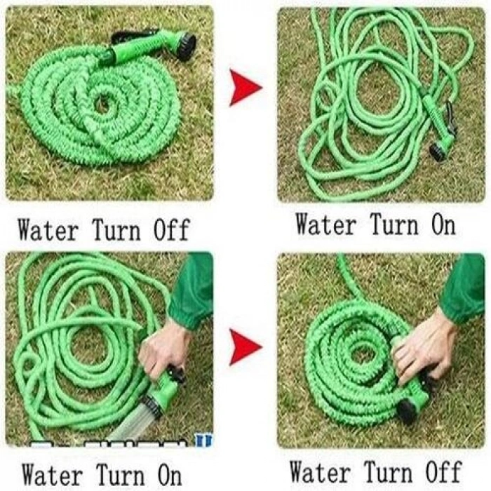 Tabancalı Uzayan Hortum Expandable Hose 22.5 Metre