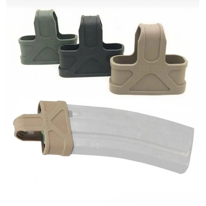 Taktik M4/M16 Hızlı Şarjör Çekme Kauçuk Kılıf 5.56 Mag